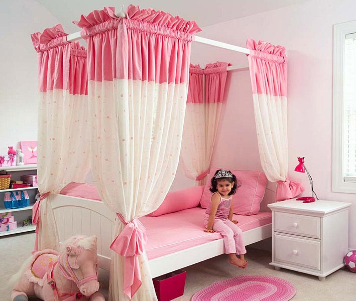 15 Cool Ideas For Pink Girls Bedrooms | Home Design, Garden ...