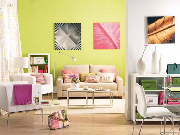 Colorful Living Room Interior Decor Ideas | GoodsHomeDesign