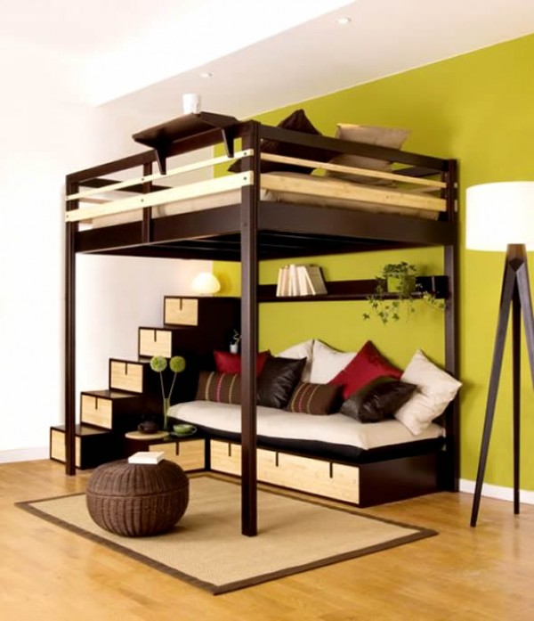 Space-Saving Ideas for Small Bedroom | Home Design, Garden ...