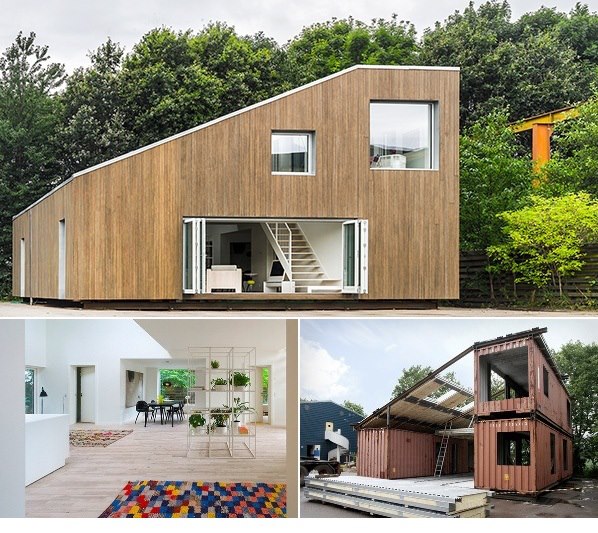 Sustainable Design Made of Shipping Containers  Home Design, Garden 