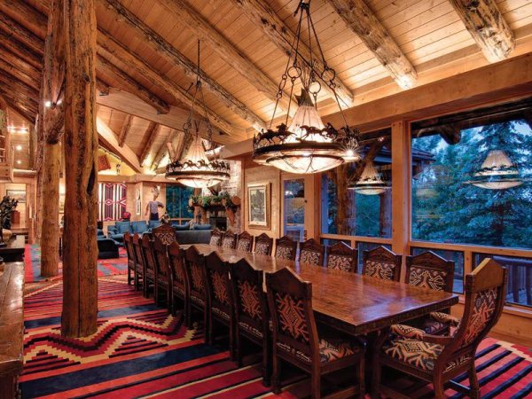 Amazing Log Cabin Home in Park City, Utah | Home Design, Garden