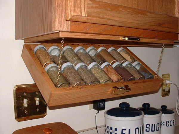 Under Cabinet Spice Rack: A Smart Solution For Your Kitchen | Home