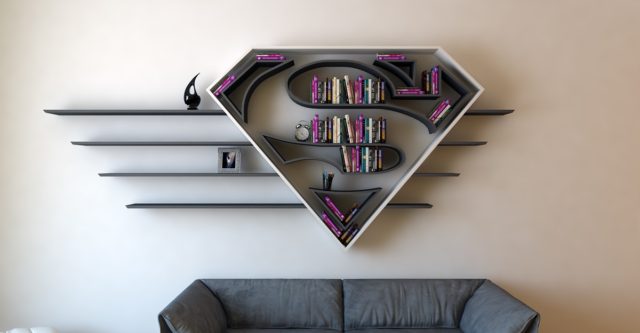 Superman-bookshelf-1