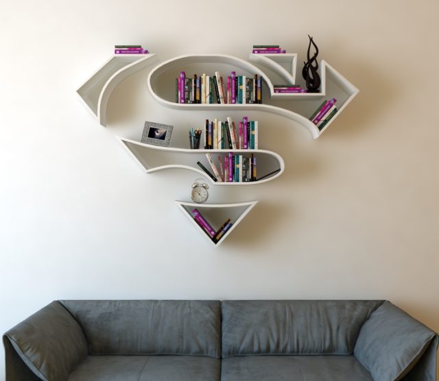 Superman-bookshelf
