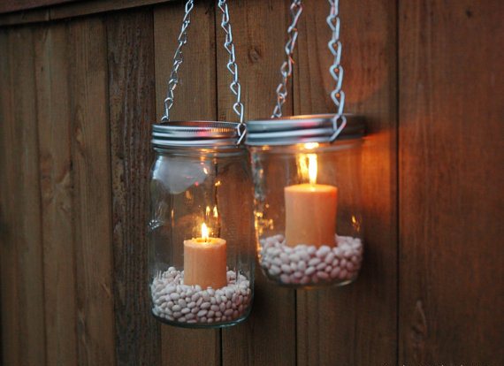hanging-mason-jars-with-pebbles-and-candles-1