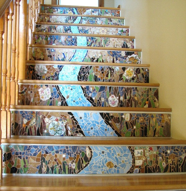 mosaic-stair