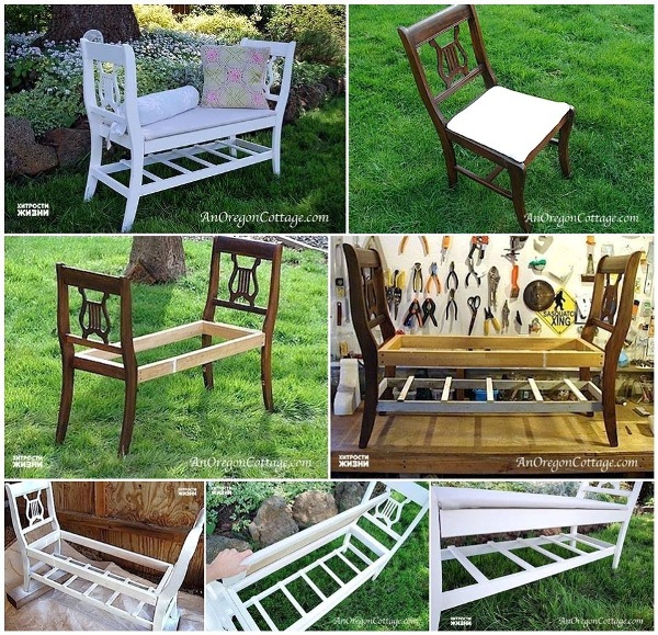 DIY-Bench-From-Broken-Chairs