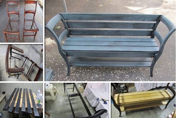 DIY-Bench-From-Old-Chairs