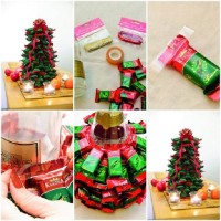 DIY Candy Christmas Tree
