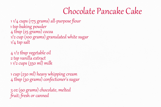 chocolate-pancake-cake-ingredients