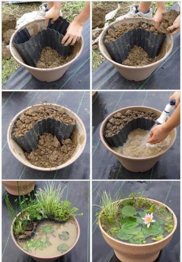 DIY-Containers-Garden-Pond-10