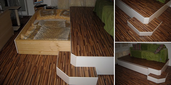 DIY-hidde-bed-for-small-rooms