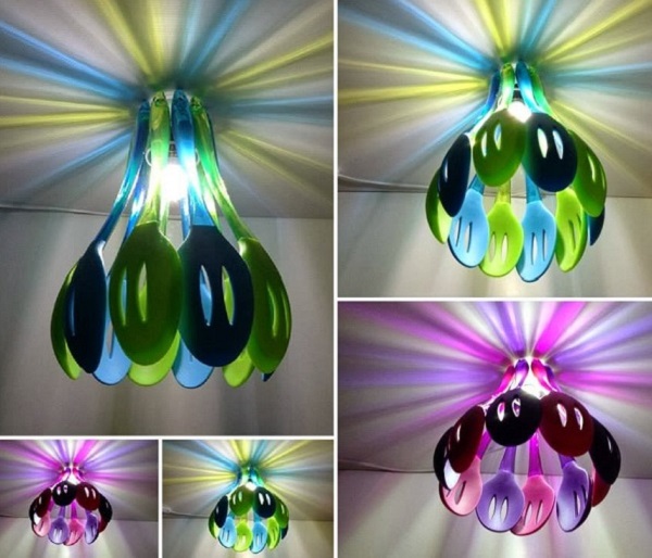 diy-creative-spoon-chandelier