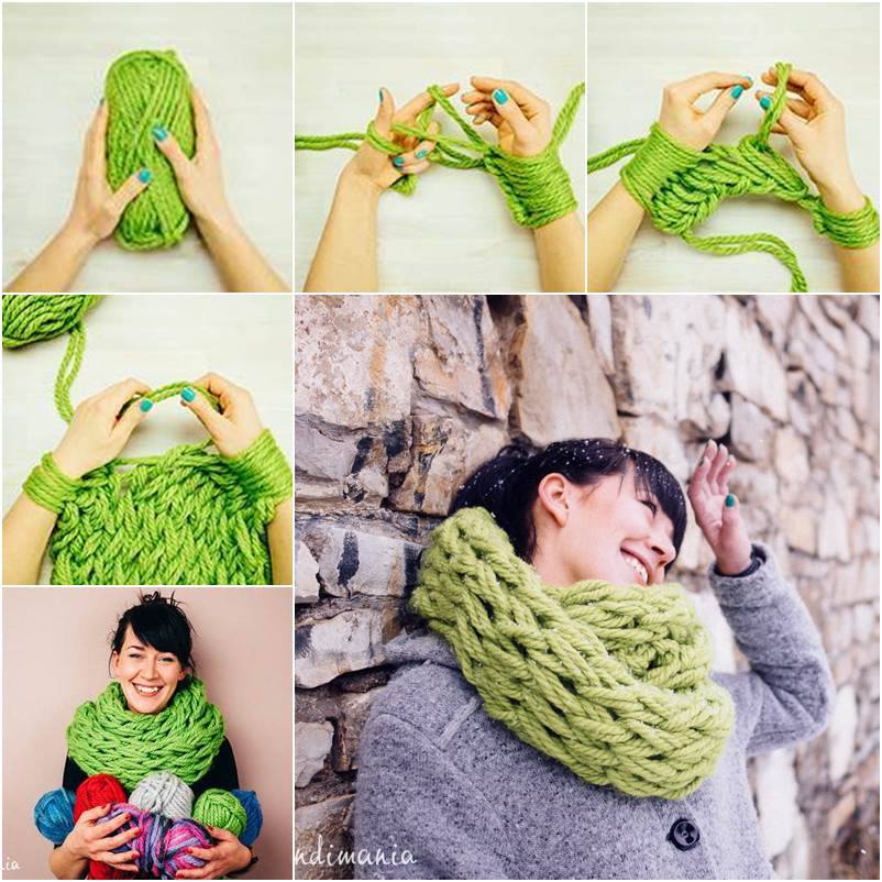 knitting-scarf