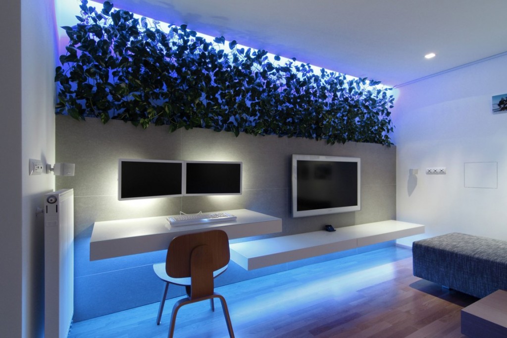 Modern Apartment Design With LED Lighting | Home Design, Garden ...