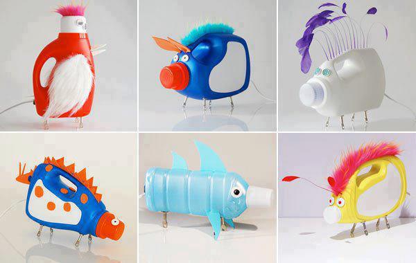 Recycling-plastic-bottle-toy
