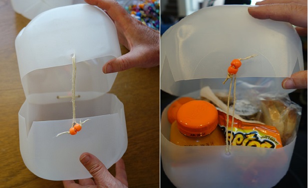 DIY: Lunchbox Container from a Milk Jug