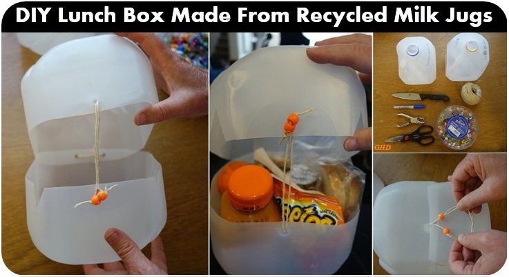 Make It: Milk Jug Lunch Box - Lunch It, Punch It