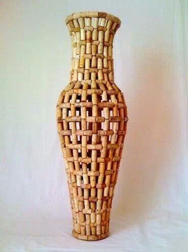 Cork-vase