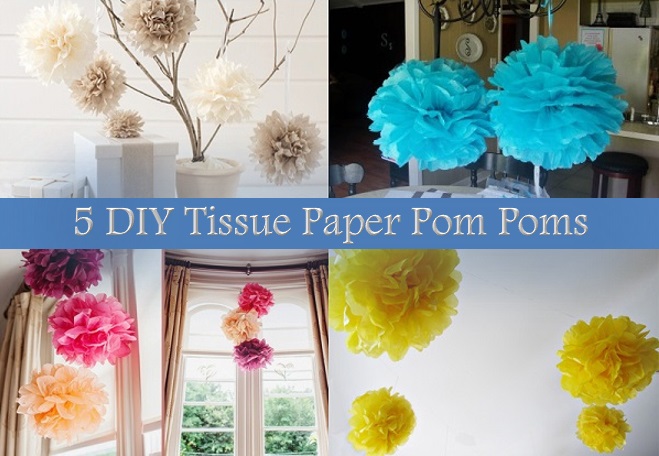 Tissue-Paper-Pom-Poms