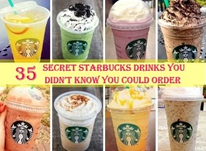 35 Secret Starbucks Drinks You Didn’t Know You Could Order | Home ...