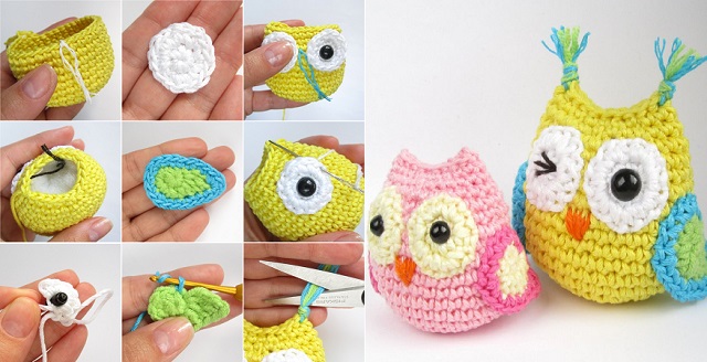 DIY-Crocheted-Owls