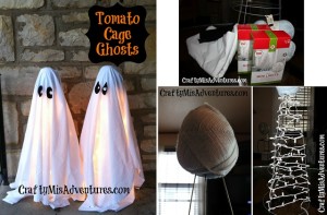 DIY Tomato Cage Ghost | Home Design, Garden & Architecture Blog Magazine