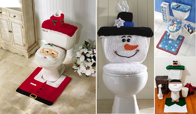 Christmas-Toilet-Seat-Cover