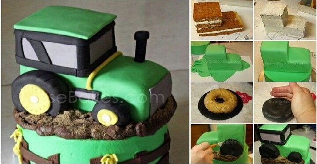 John Deere Cake Kit - Grandma's Country Oven Bake Shoppe