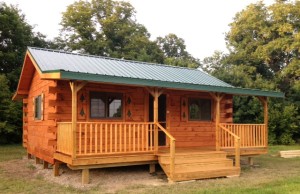 A Small Cabin That Can Be Placed On A Piling Foundation Or A Basement ...