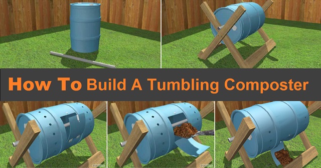 diy compost tumbler