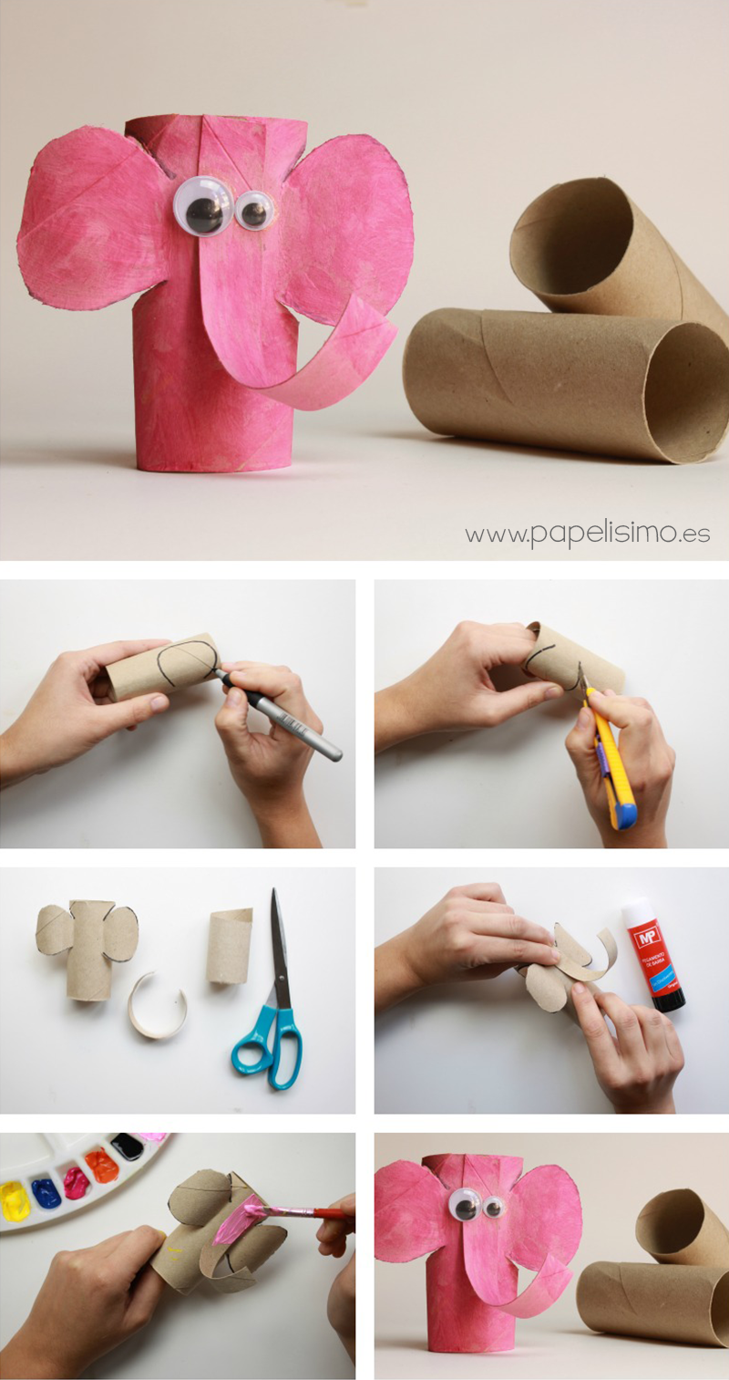 DIY Animal Craft Ideas With Toilet Paper Rolls | Home Design, Garden &  Architecture Blog Magazine - Page 2