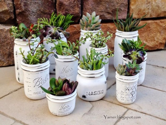 DIY-Mason-Jars-Flower-Pots-8
