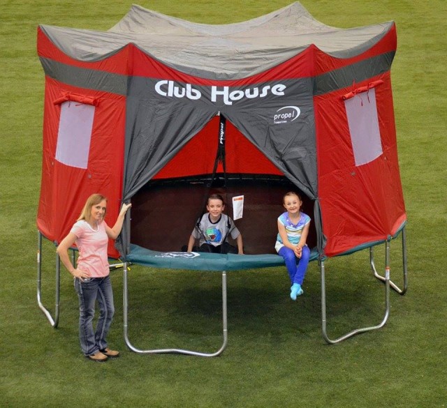 Trampoline-Tent