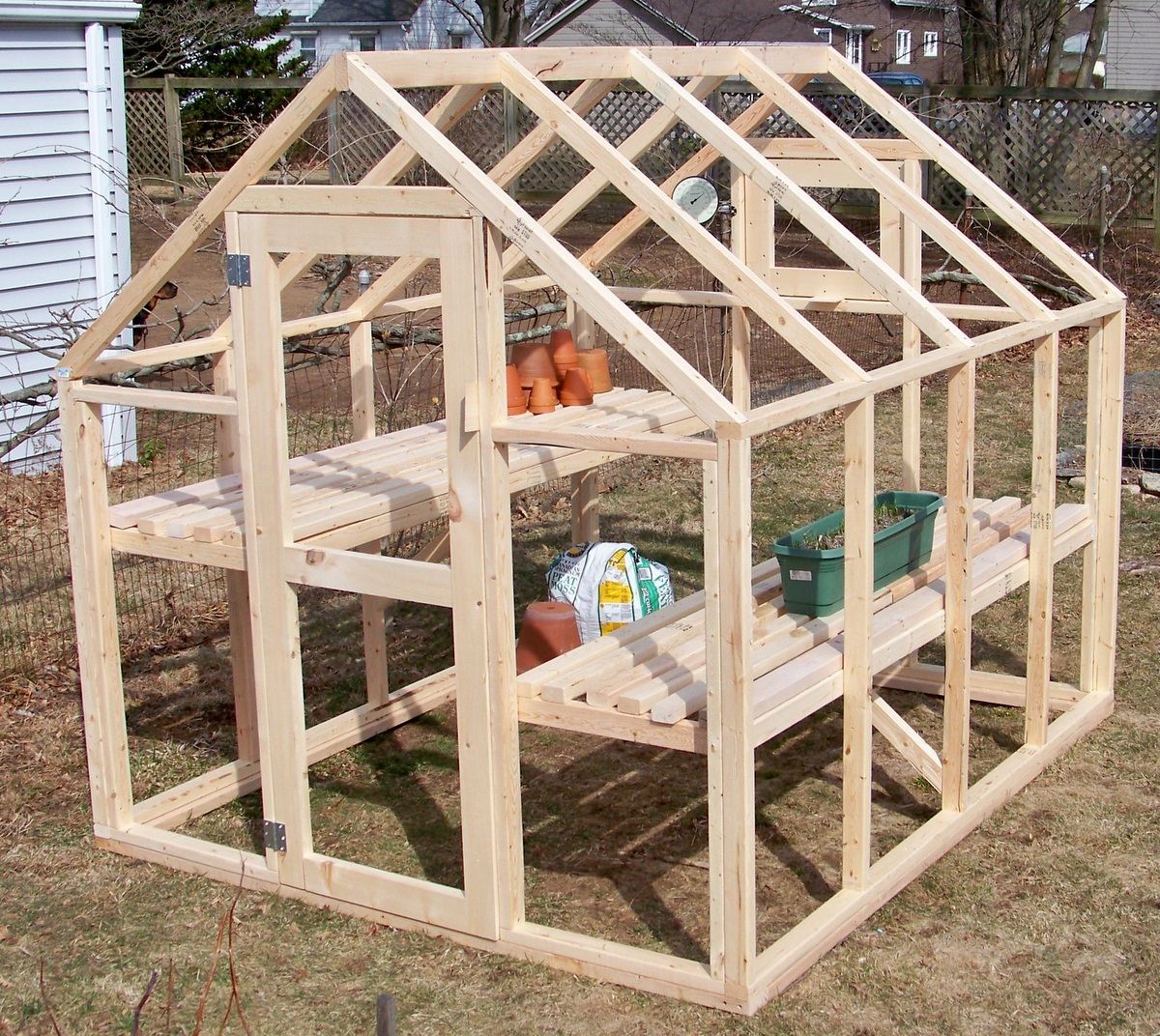 How To Build A Simple Greenhouse Home Design Garden Architecture 