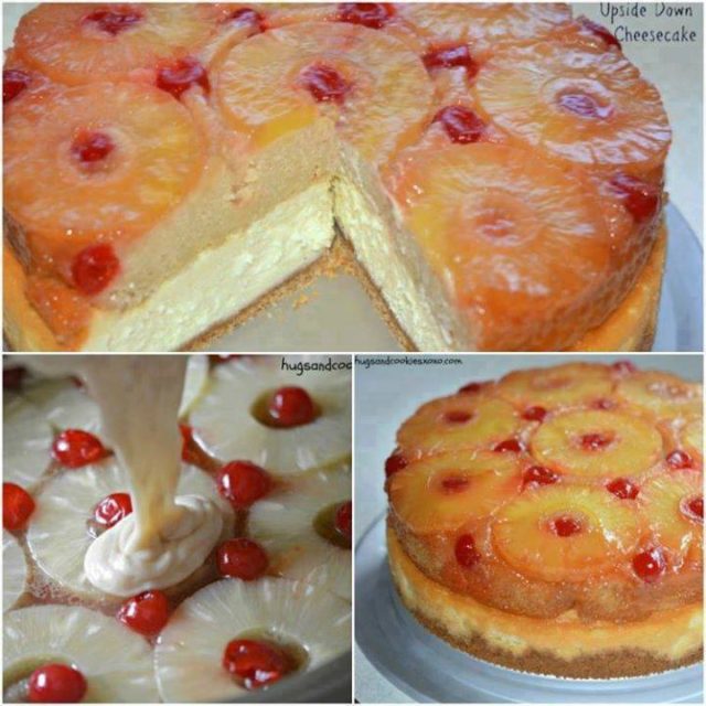 Pineapple-Upside-Down-Cheesecake