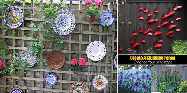 DIY-Fence-Decoration-Ideas