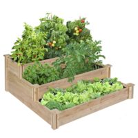 Tiered Cedar Raised Garden Bed | Home Design, Garden & Architecture ...