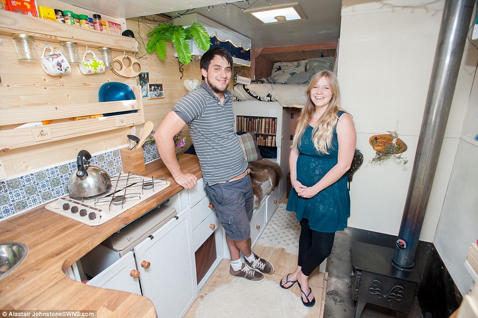 Couple convert a VAN into their flat of dreams | Home Design, Garden ...