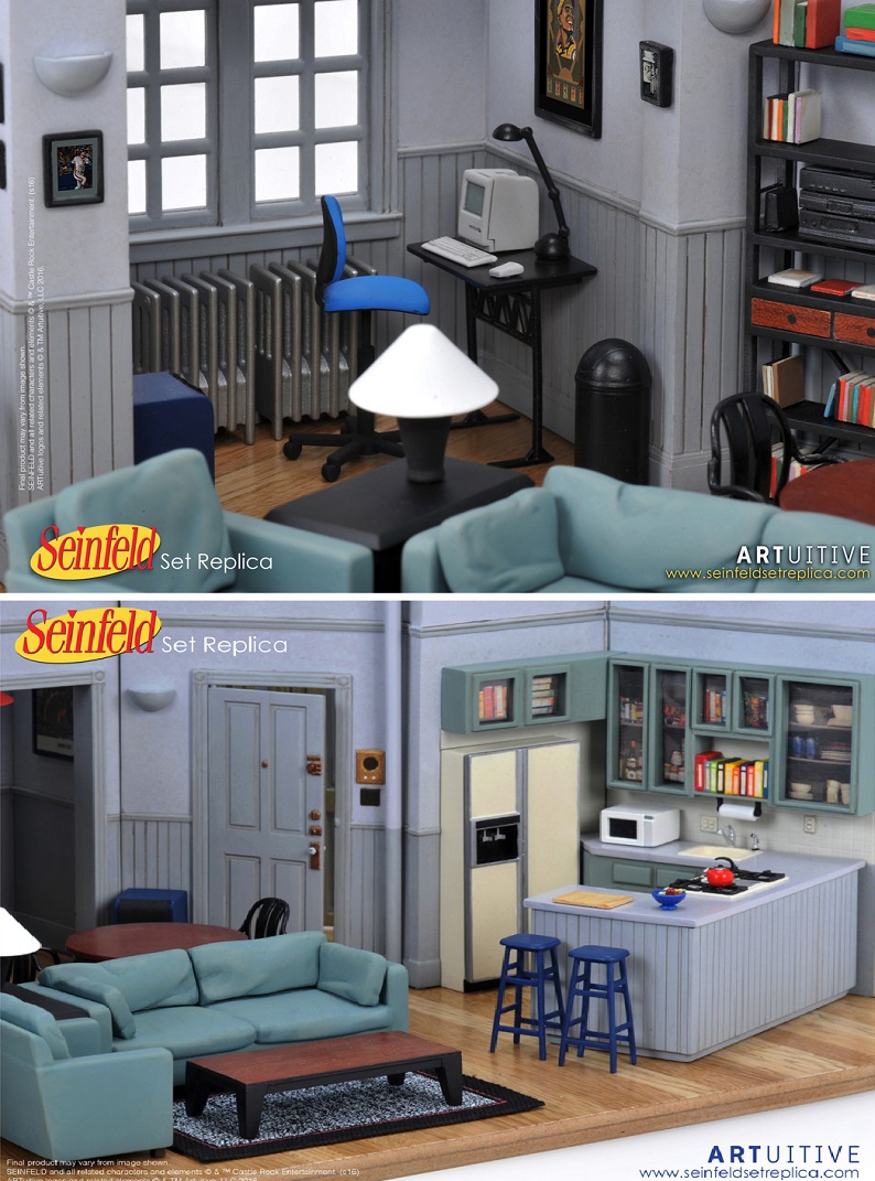 This Flawlessly Detailed Tiny Replica Of Seinfeld S Apartment Can Be   Seinfeld Apartment 1 