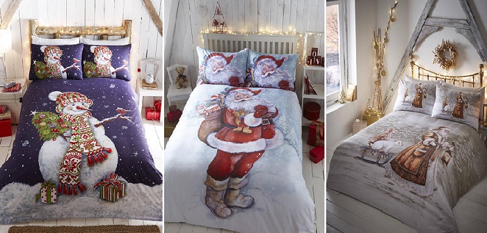 twilight santa duvet cover