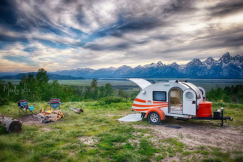 Let’s go camping! A tour of teardrop trailers | Home Design, Garden ...