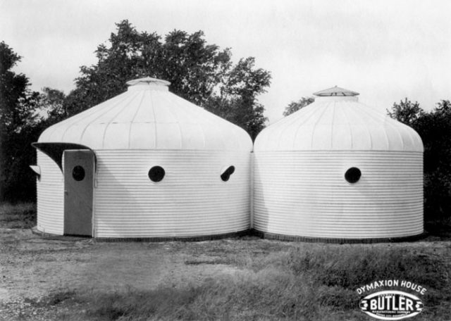 old grain silo house