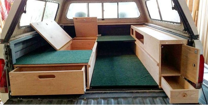 The perfect camping setup for the back of your truck! | Home Design ...