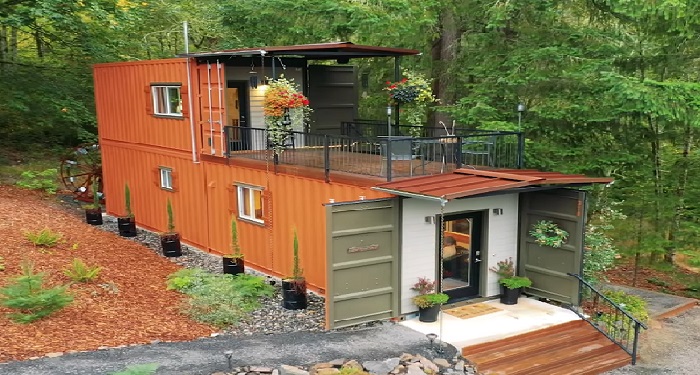 Couple Build Amazing Shipping Container Home For Debt-Free Living ...