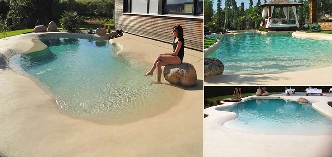 You can now get a pool made from sand | Home Design, Garden ...