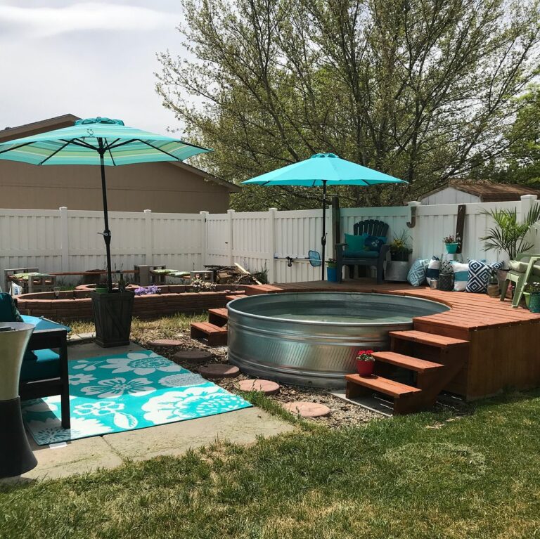 DIY Stock Tank pool | Home Design, Garden & Architecture Blog Magazine