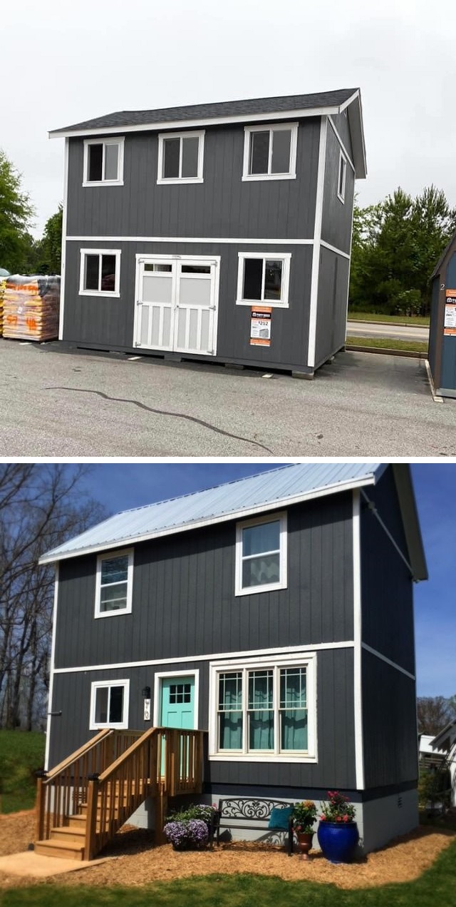 Home Depot Sheds Two Story Tiny Homes 1 