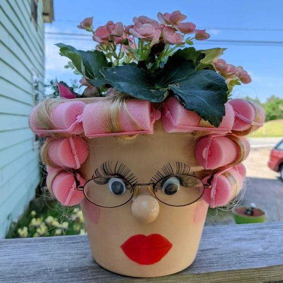Scarecrow Flower Pot Craft