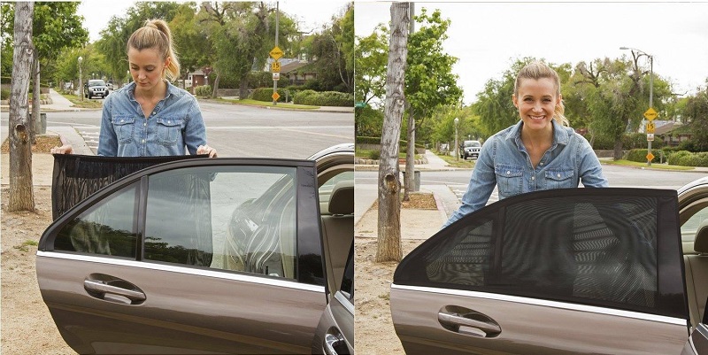 retractable sun shade car baby